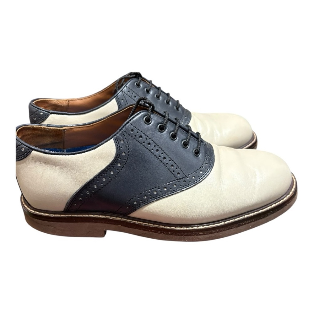 Jos A Banks Classic Two-Tone Men's Oxford Shoes size 8.5 - Picture 2 of 8
